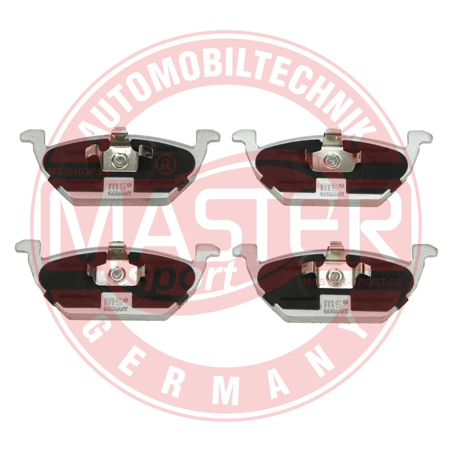 Placute frana MASTERSPORT GERMANY 13046071112K-SET-MS